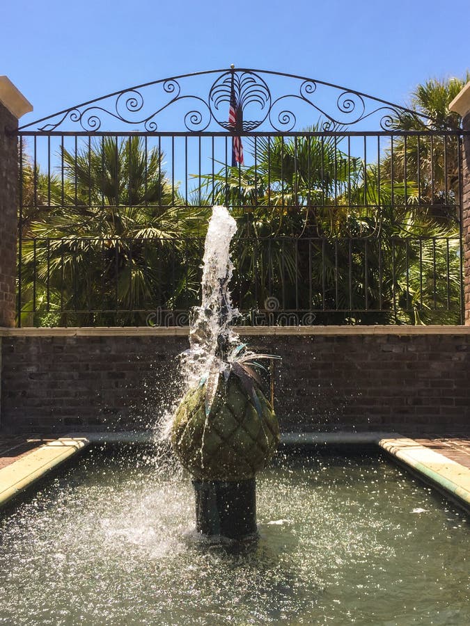 Water Fountain at Phillip Simmons Park, Daniel Island, Charleston, SC