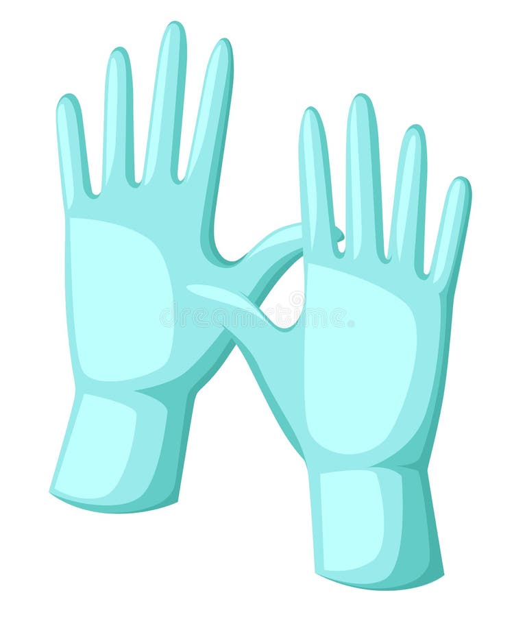 gloves cartoon Medical