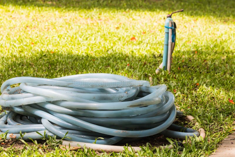 Water hose stock image. Image of nozzle, copy, lines 59185499