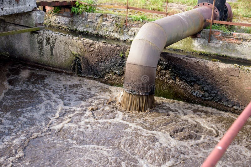 Water industrial pollution stock image. Image of energy - 162004101