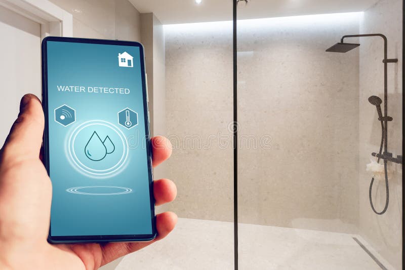 Water Leak Sensor Alert, Smart Water Sensor Can Automatically Shut Off