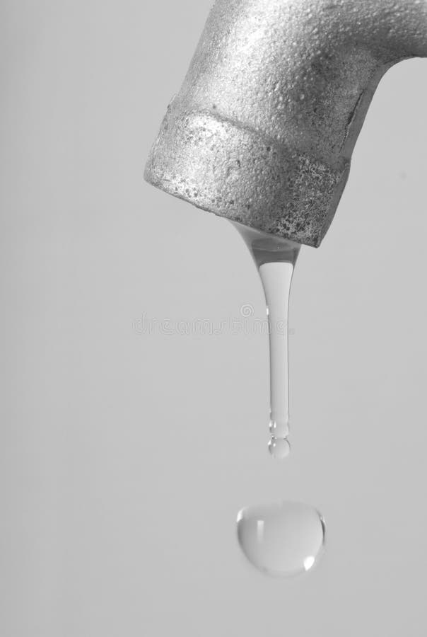 Water Leaking from Tap Conceptual for Environment Stock Image Image of concept, waste 14247203
