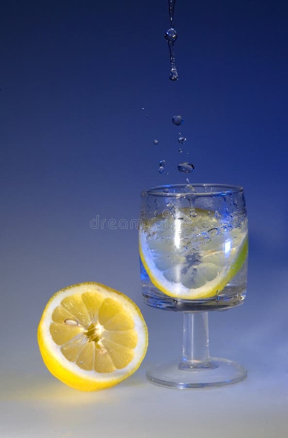 Water with lemon