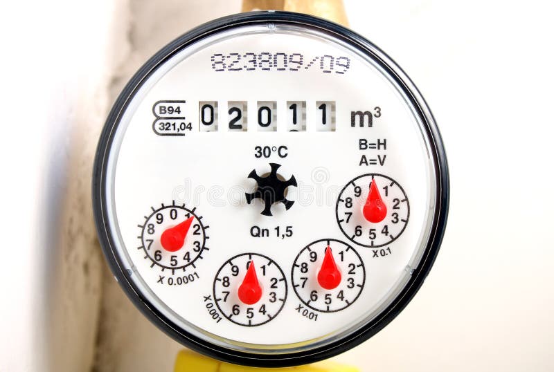 Water meter stock photo. Image of sweet, world, closeup - 16926730