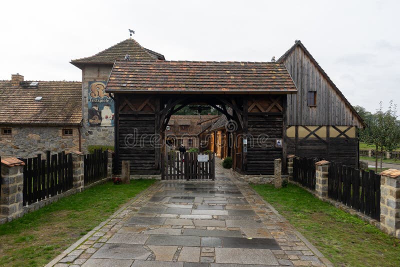 Water Mill and Area Around from the Legend of Koselbruch Krabat-Muhle ...