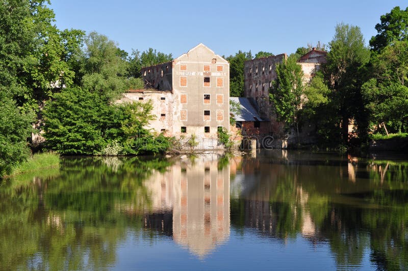 Ruin of Vranuv mill is a part of castle area in Breclav. Ruin of Vranuv mill is a part of castle area in Breclav.