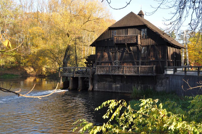 Water Mill of Turistvandi stock photos