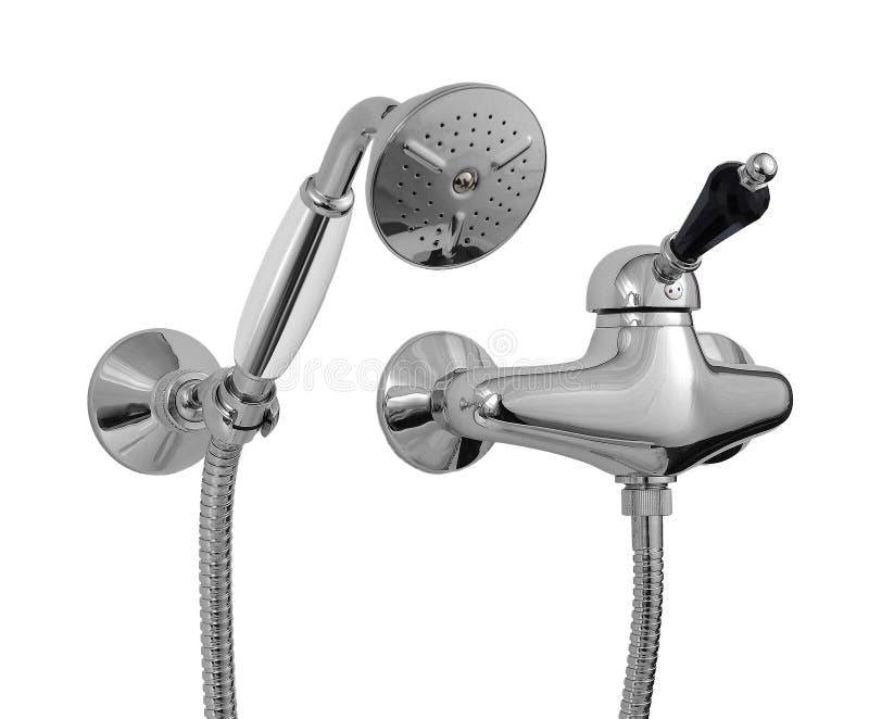 Water mixer for bathroom stock photo. Image of mixer 84486184