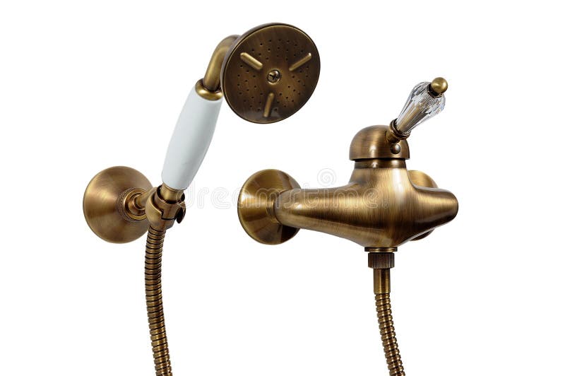 Water mixer for bathroom stock image. Image of mixer 84487639