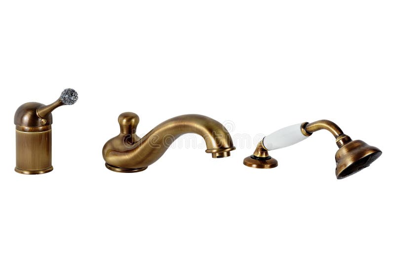 Water mixer for bathroom stock image. Image of bath, chrome 84503113