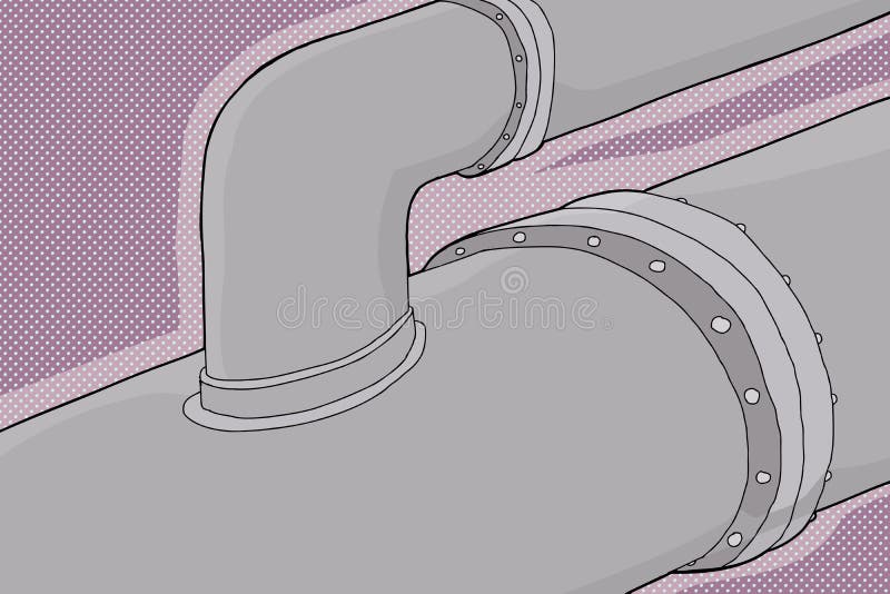 Water Pipe Junction stock vector. Illustration of industry 41490801