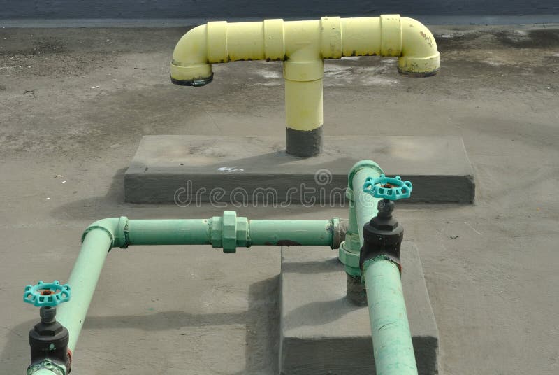 Water pipes stock photo. Image of industrial, supply 14362884