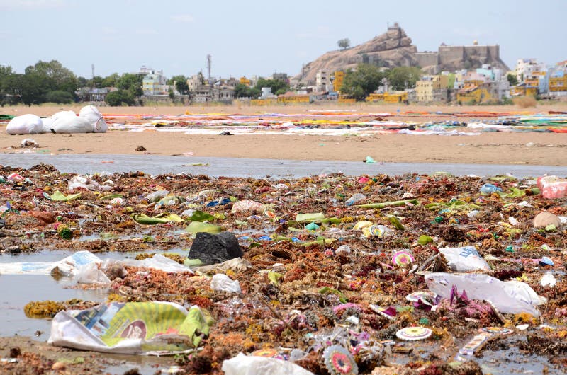 WATER POLLUTION royalty free stock photography