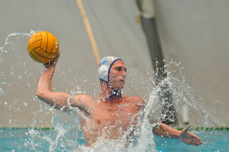 Waterpolo action editorial photo. Image of opponent, defense 9888146