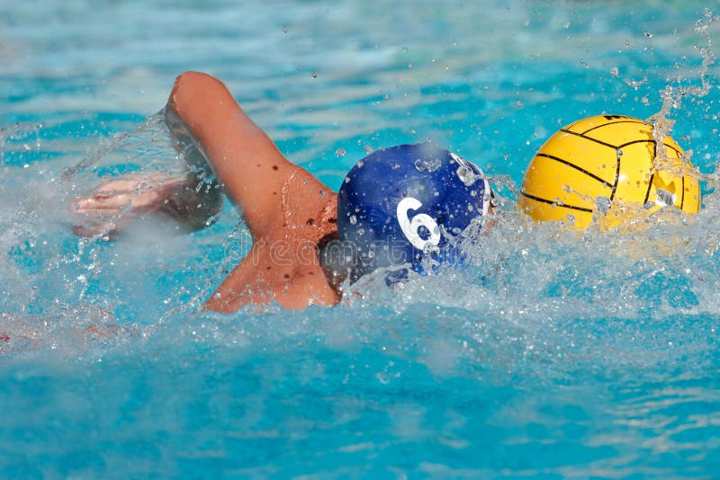 Water polo player stock image. Image of stroke, kick, recreation 1149901