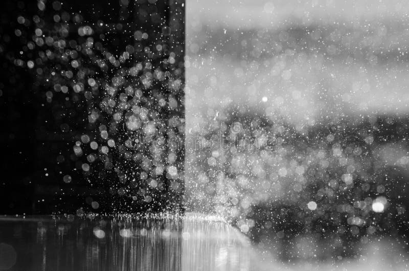 Water powder. Water drop becomes power after splashing on a surface Water powder. Water drop becomes power after splashing on a surface
