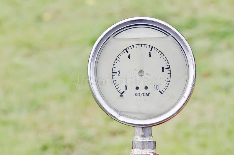 Water pressure meter stock image. Image of construction 53455777