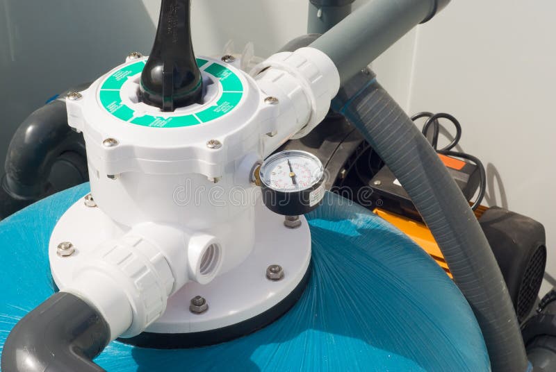 Water pump stock image