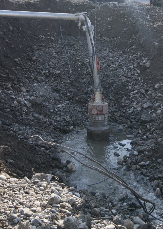 Water Pump in Hydraulic Engineering Stock Image Image of planning