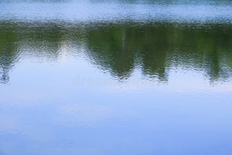 Water reflection with shadow tree and sky in public park royalty free stock photos Water reflection with shadow tree and sky in public park royalty free stock photos