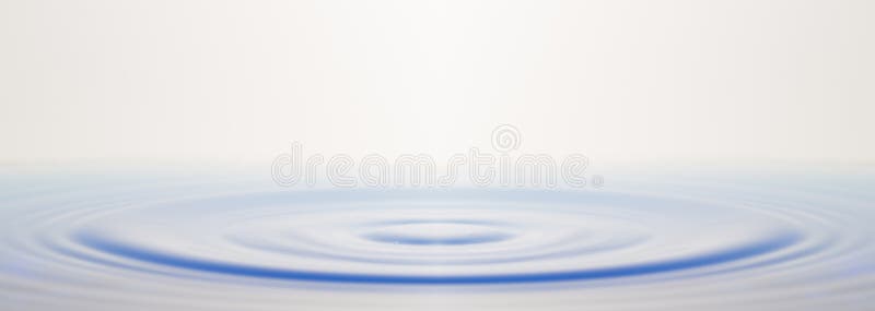 Water ripple.