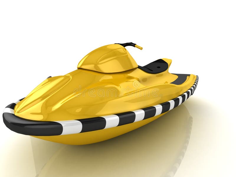 Water scooter. stock illustration. Illustration of sport 26580693