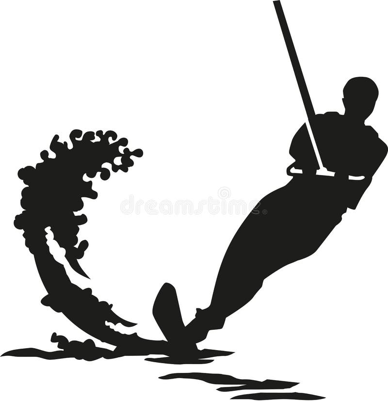 Waterski Clipart