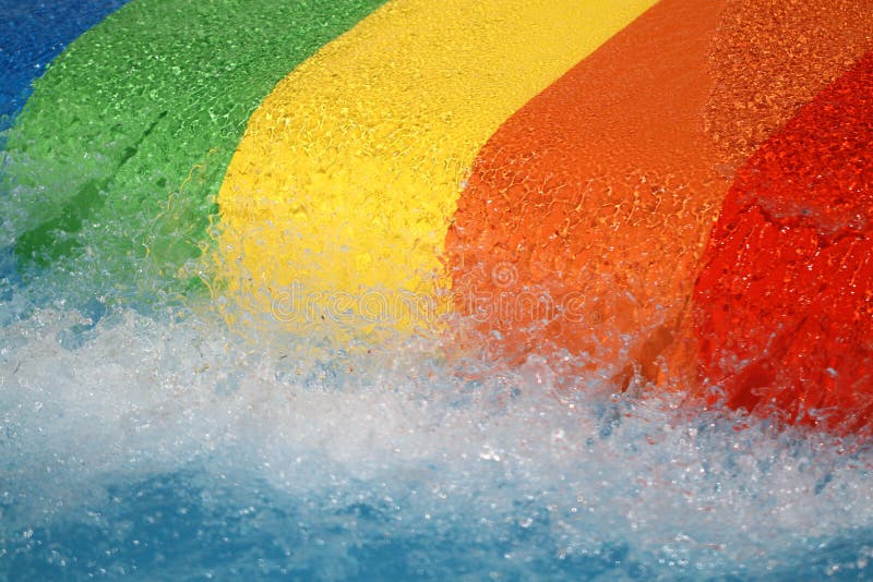 Water slide stock images