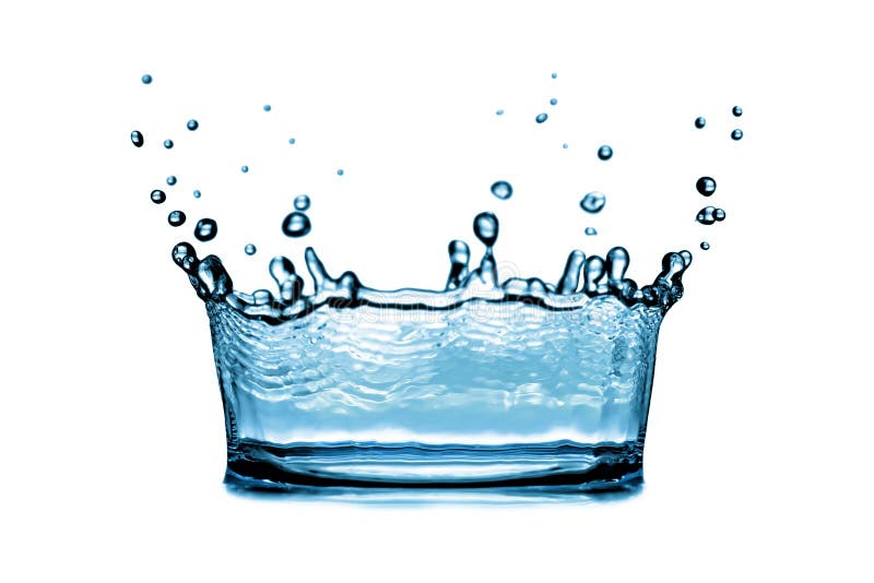 Splash water ball isolated stock photo. Image of liquid 33209840