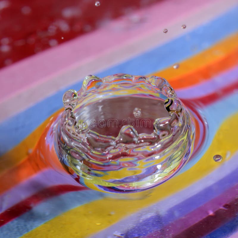 Water splash stock image. Image of concentric, circle 40667721
