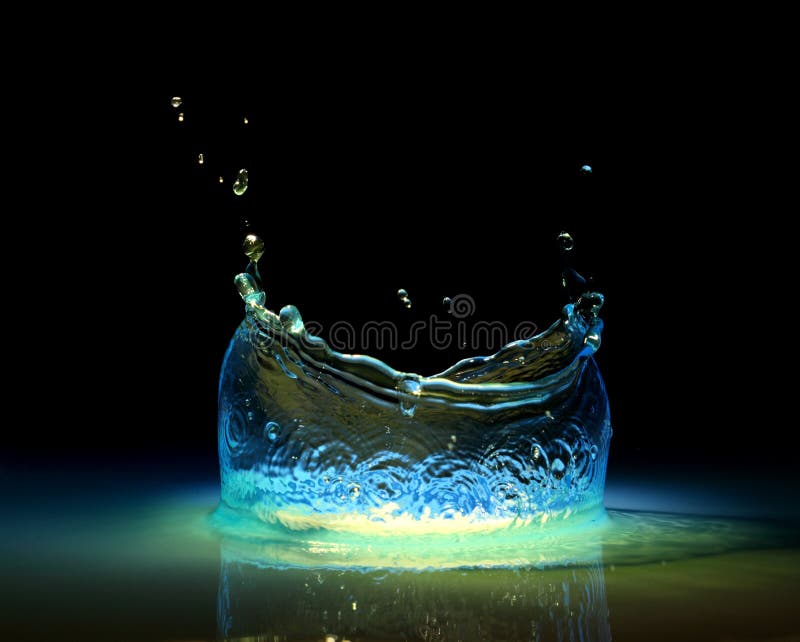 Water Splash stock photo. Image of bubble, liquid, closeup 18091030