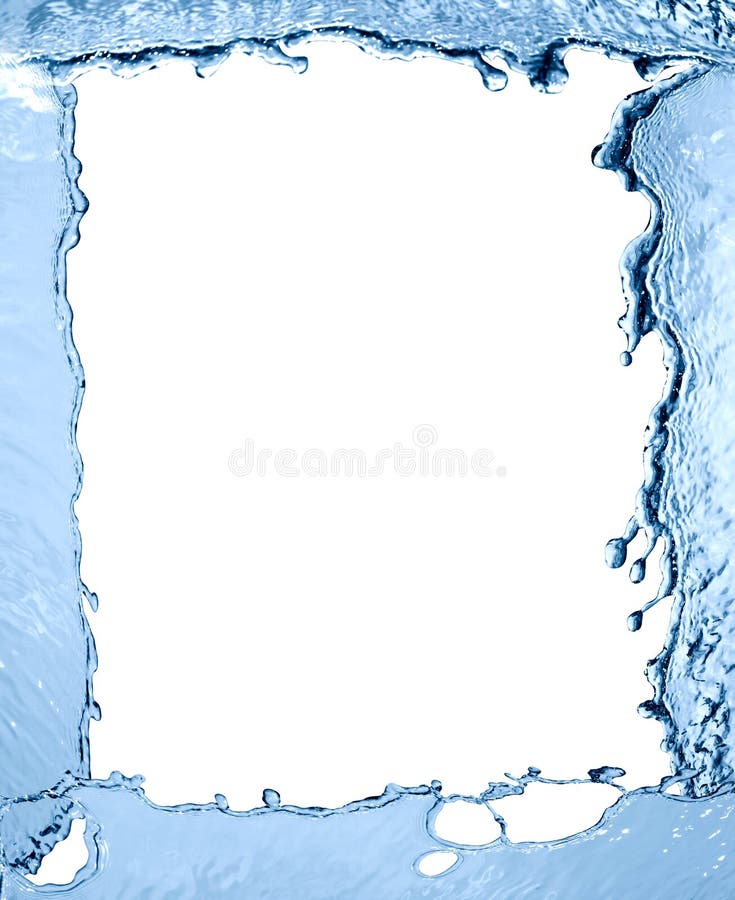 Water Splash Frame