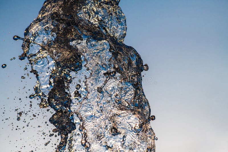 Water splash macro photo motion color move abstract background stock photography