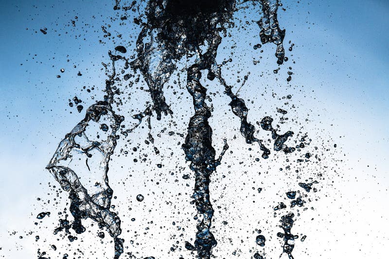 Water splash macro photo motion color move abstract background royalty free stock photos