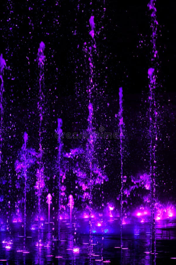 Water splash - neon color stock image. Image of beauty - 108106951