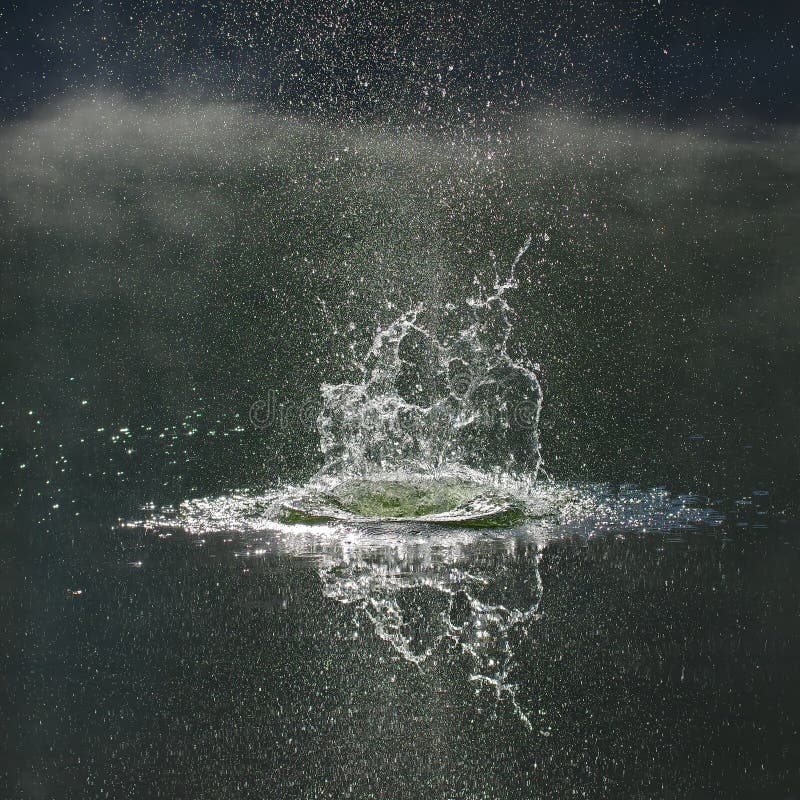 Water splash background 6