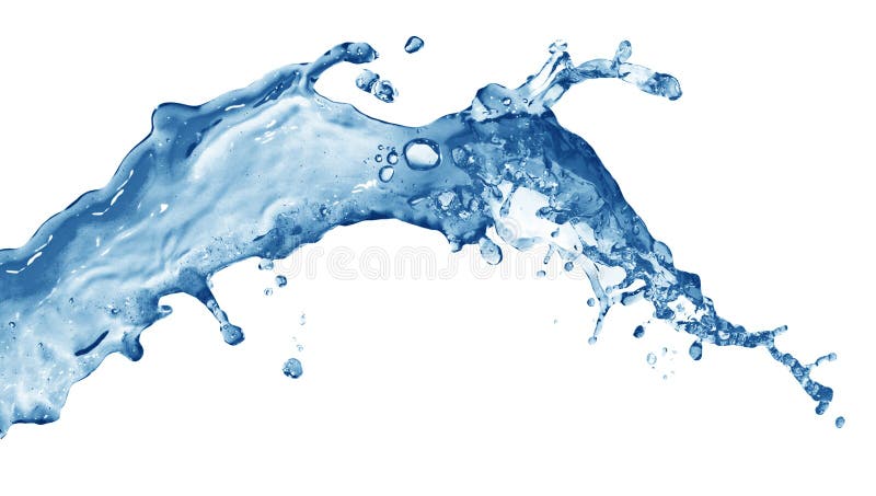 Water splashing royalty free stock photos