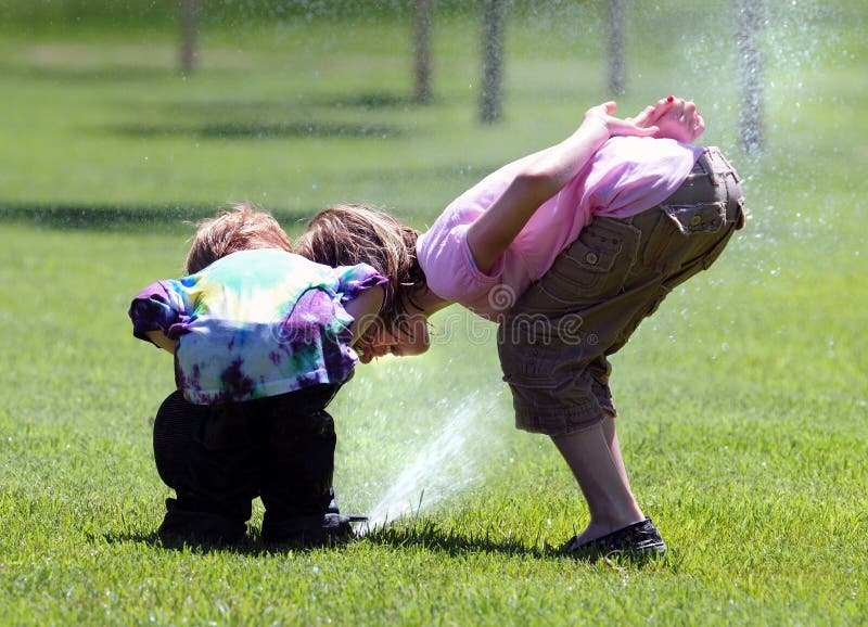 Water Sprinkler Fun