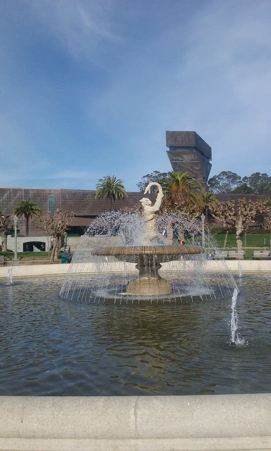 Water Statues stock image. Image of park, golden, bluesky 72271463