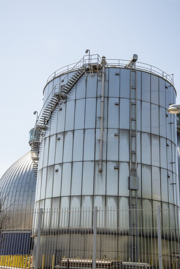 Water storage tanks stock image. Image of equipment 249991397