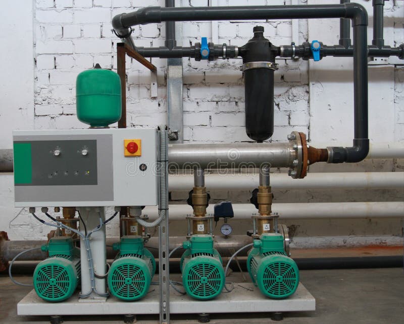 Water supply station royalty free stock image