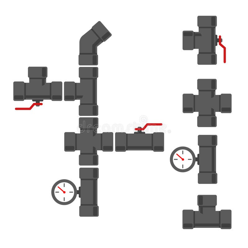 Water supply system stock vector. Illustration of sewerage 92655689