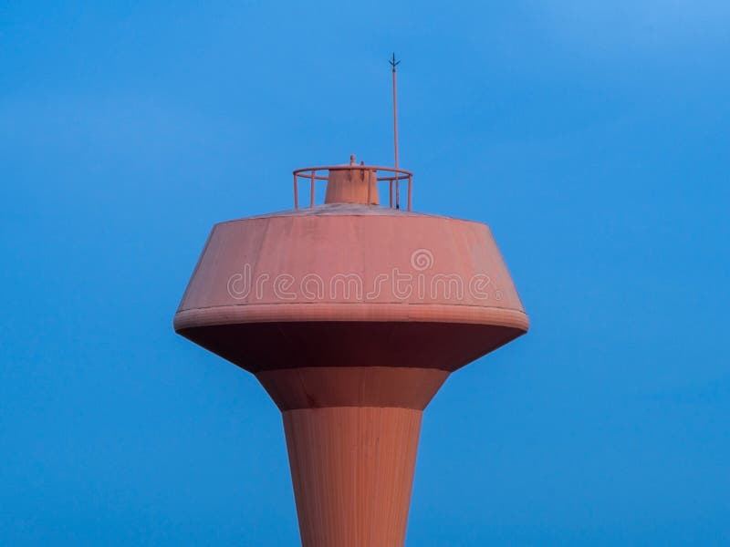 Top of tall antenna tower stock image. Image of connection 59976251