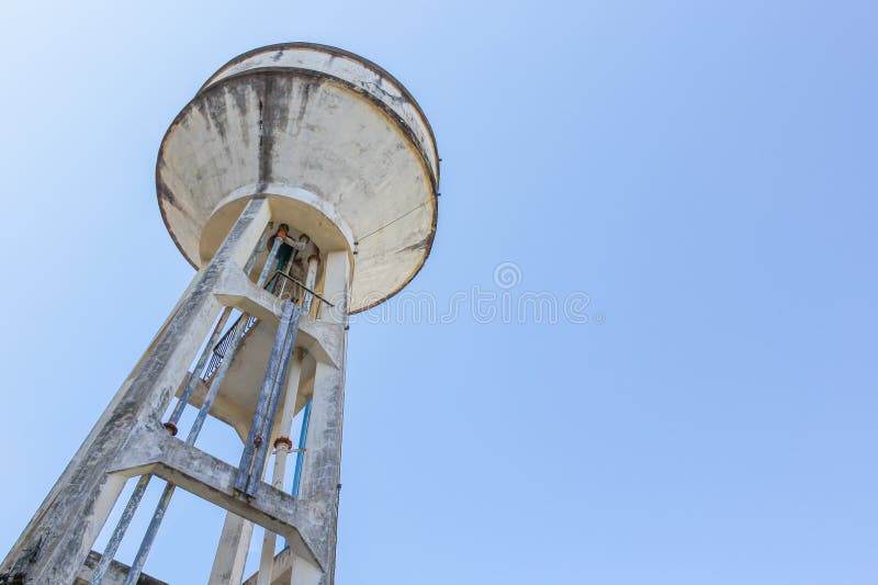 Water Tank Old , Water Supply Tank for Agriculture Stock Image Image