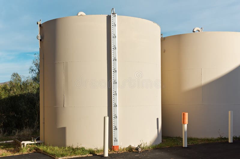 Water Tanks stock image. Image of built, conservation 55619175