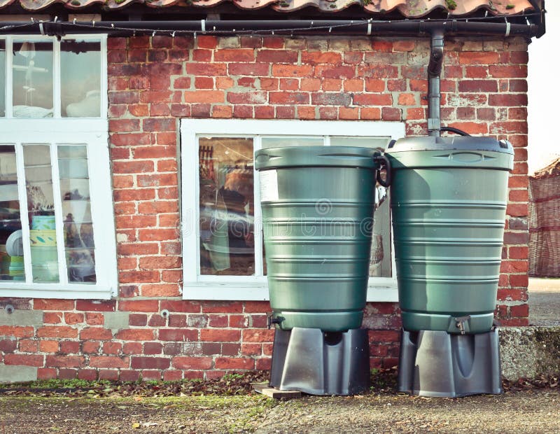 Water tanks stock photo. Image of gardening, natural 37120414