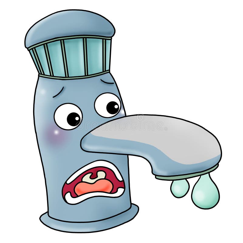 Water tap stock illustration. Illustration of icon, environmental
