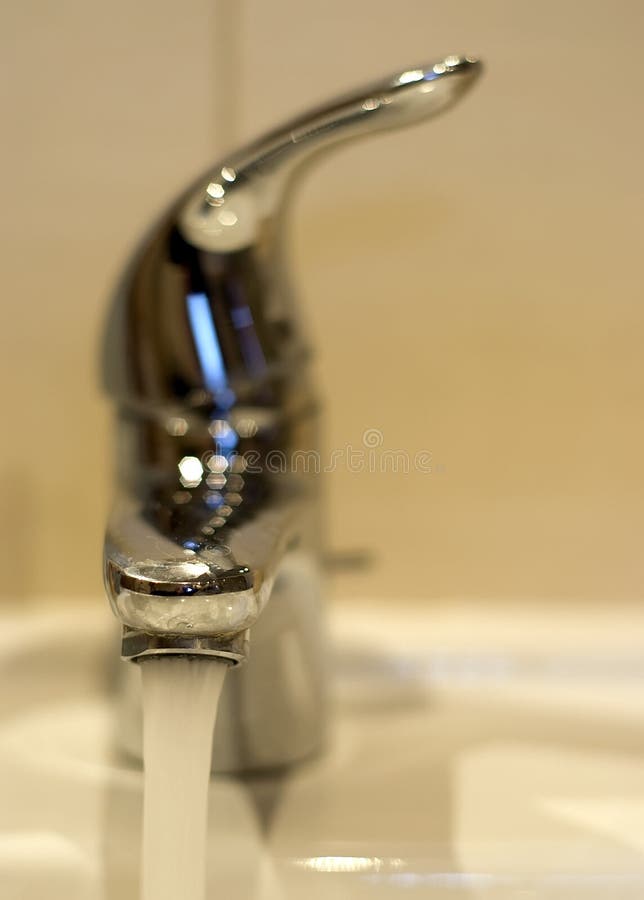 Water faucet for warm stock image. Image of indoors, concepts 17648449