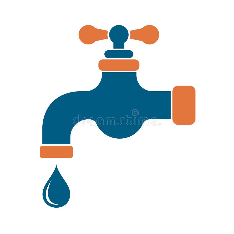 Water tap icon vector illustration