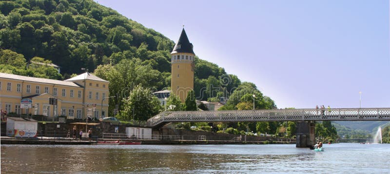 Water tower in Bad Ems Germany